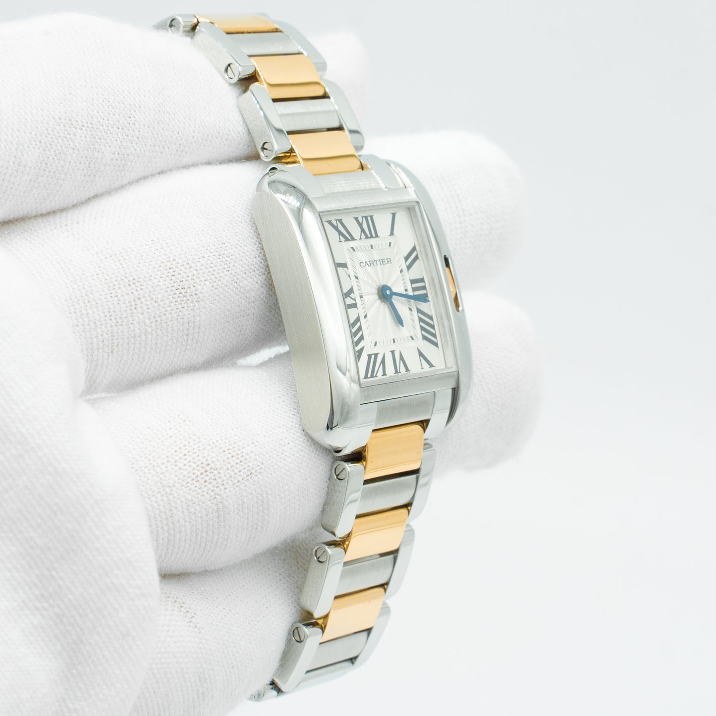 Cartier Tank Anglaise SM PG Combination W5310036 Quartz