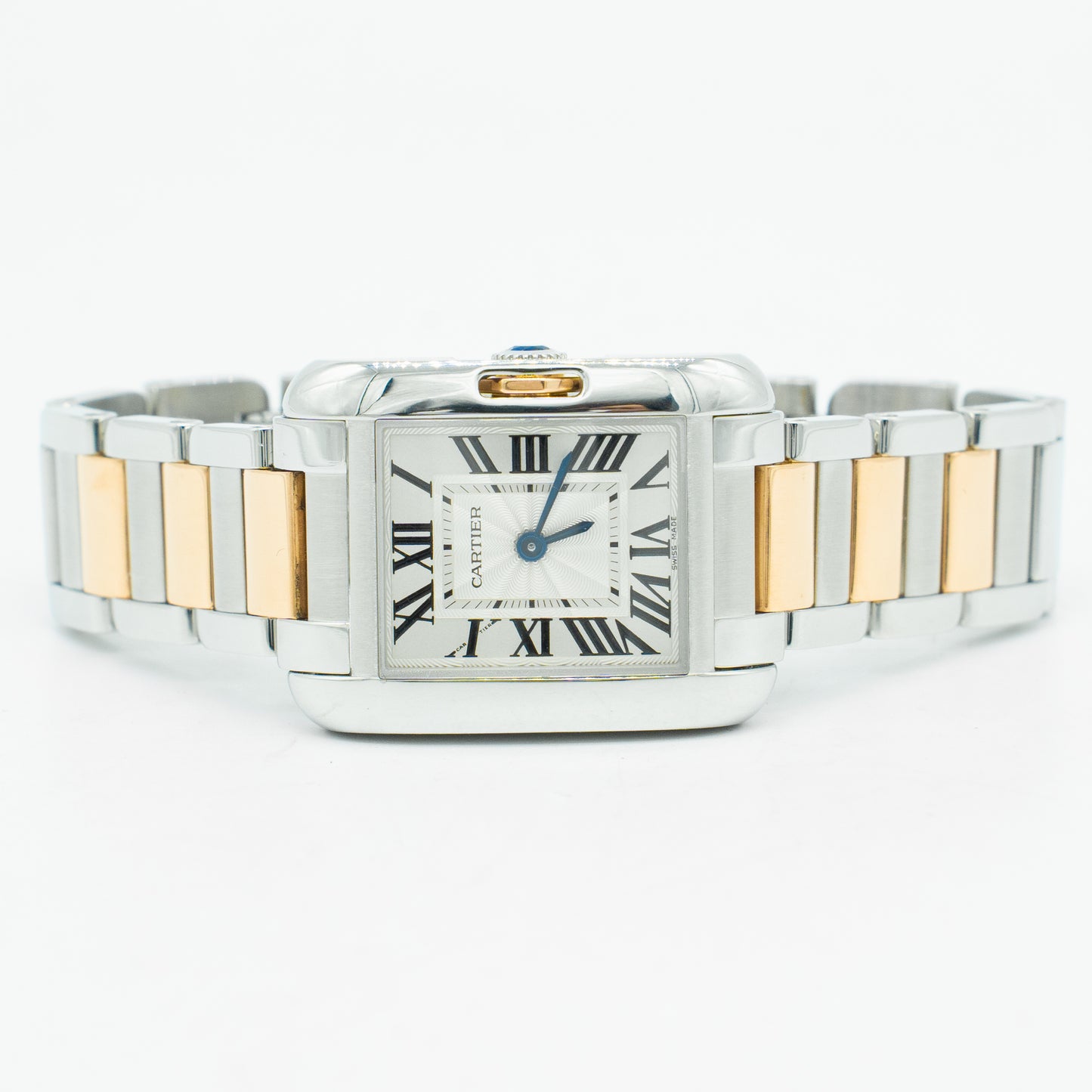 Cartier Tank Anglaise SM PG Combination W5310036 Quartz