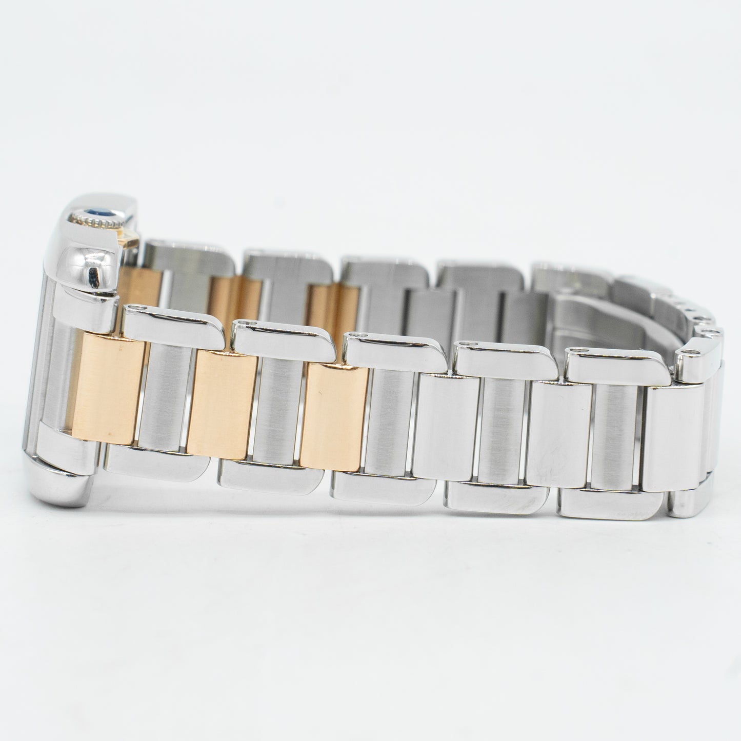 Cartier Tank Anglaise SM PG Combination W5310036 Quartz