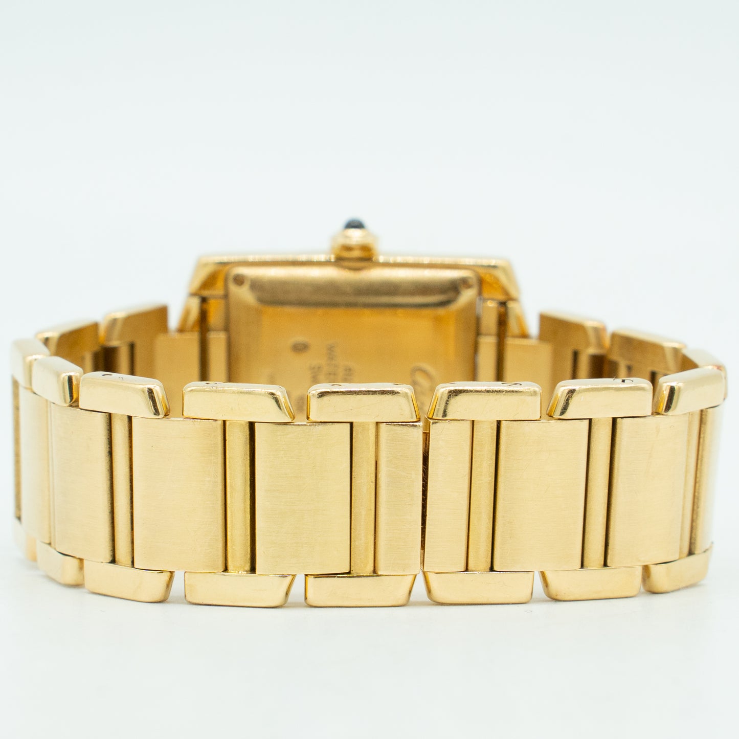 Cartier Tank Francaise 1840 Yellow Gold Ladies Watch