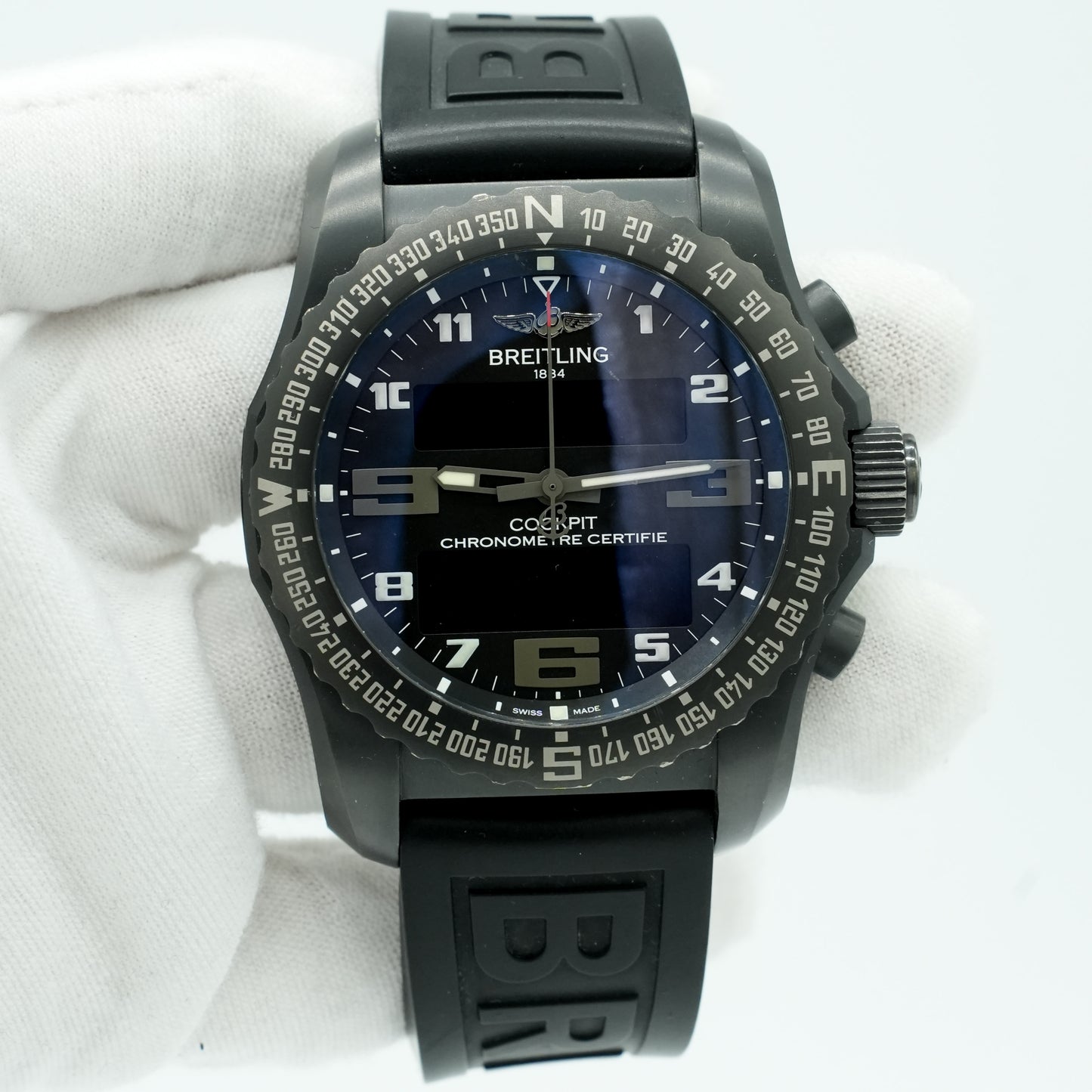 Breitling Cockpit B50 Night Mission VB501022/BD41 Original Box And Papers