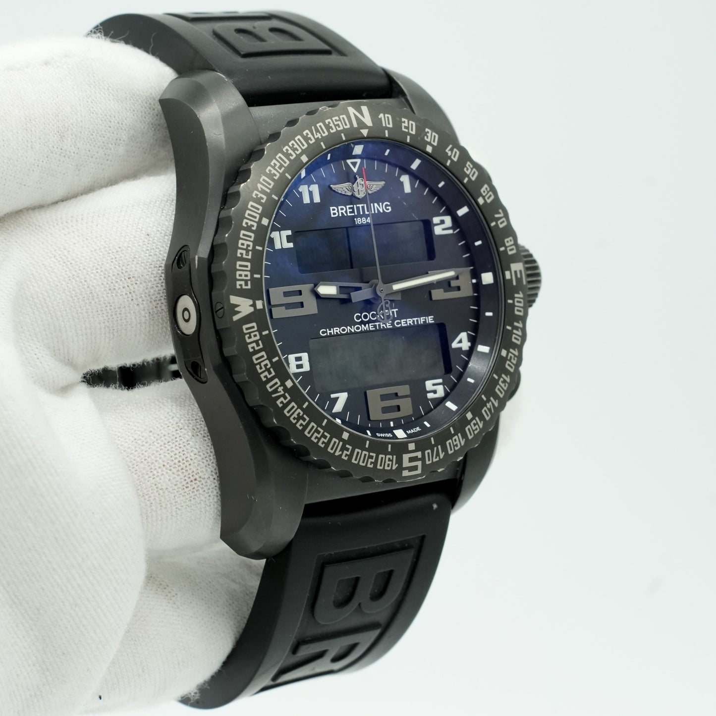 Breitling Cockpit B50 Night Mission VB501022/BD41 Original Box And Papers