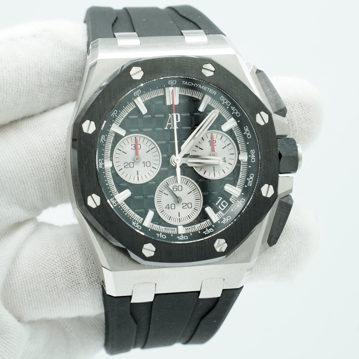 Audemars Piguet Royal Oak Offshore 43mm StainlessSteel 26420SO.OO.A002CA.01 B&P