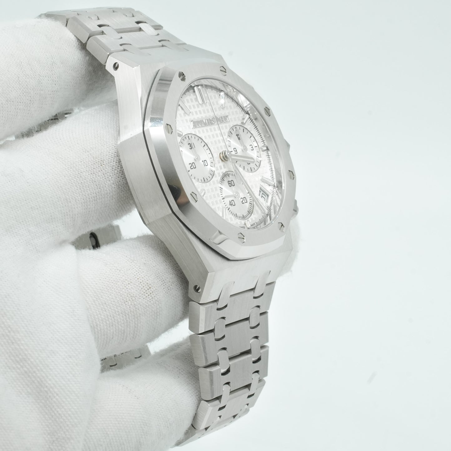 Audemars Piguet Royal Oak Chronograph White Dial Steel MINT 26240ST.OO.1320ST.07