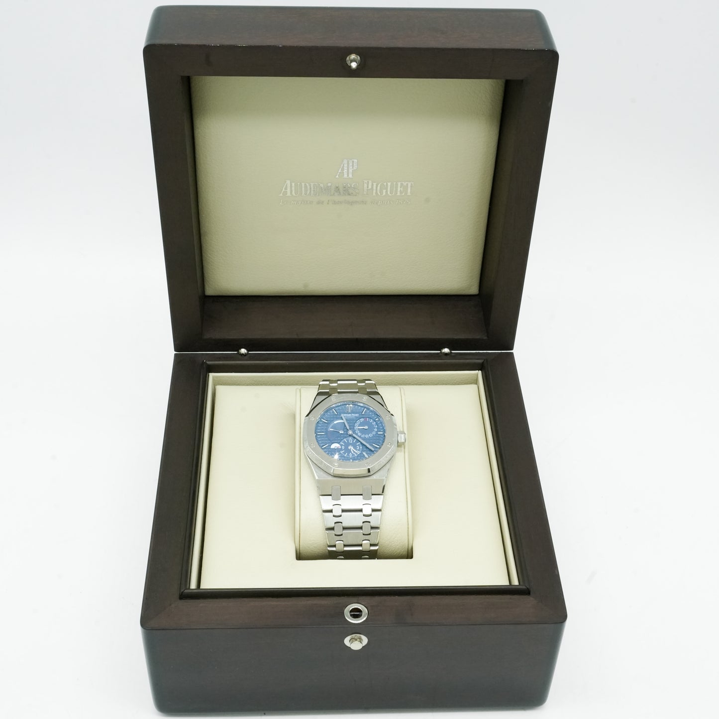 AUDEMARS PIGUET Royal Oak Dual Time 39mm Blue 26120ST.OO.1220ST.02