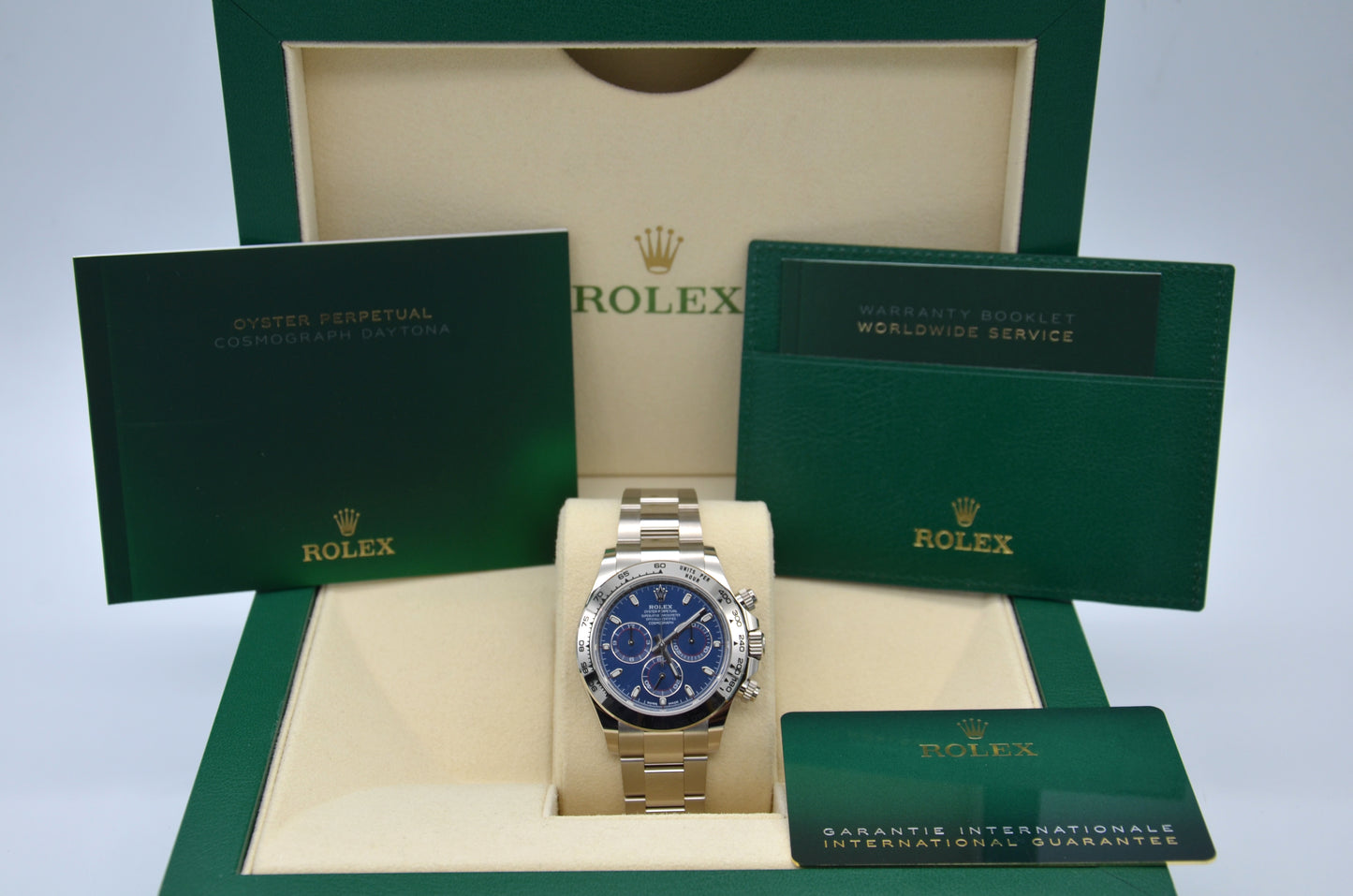 Rolex Men's Cosmograph Daytona 116509 Blue Dial 2021