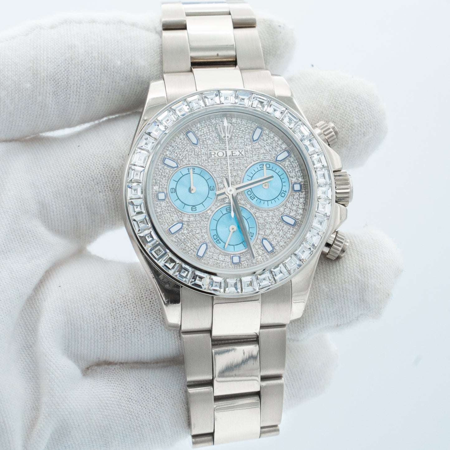 ROLEX Daytona 116509 After Market Dial & Bezel 40mm Original Box & Papers