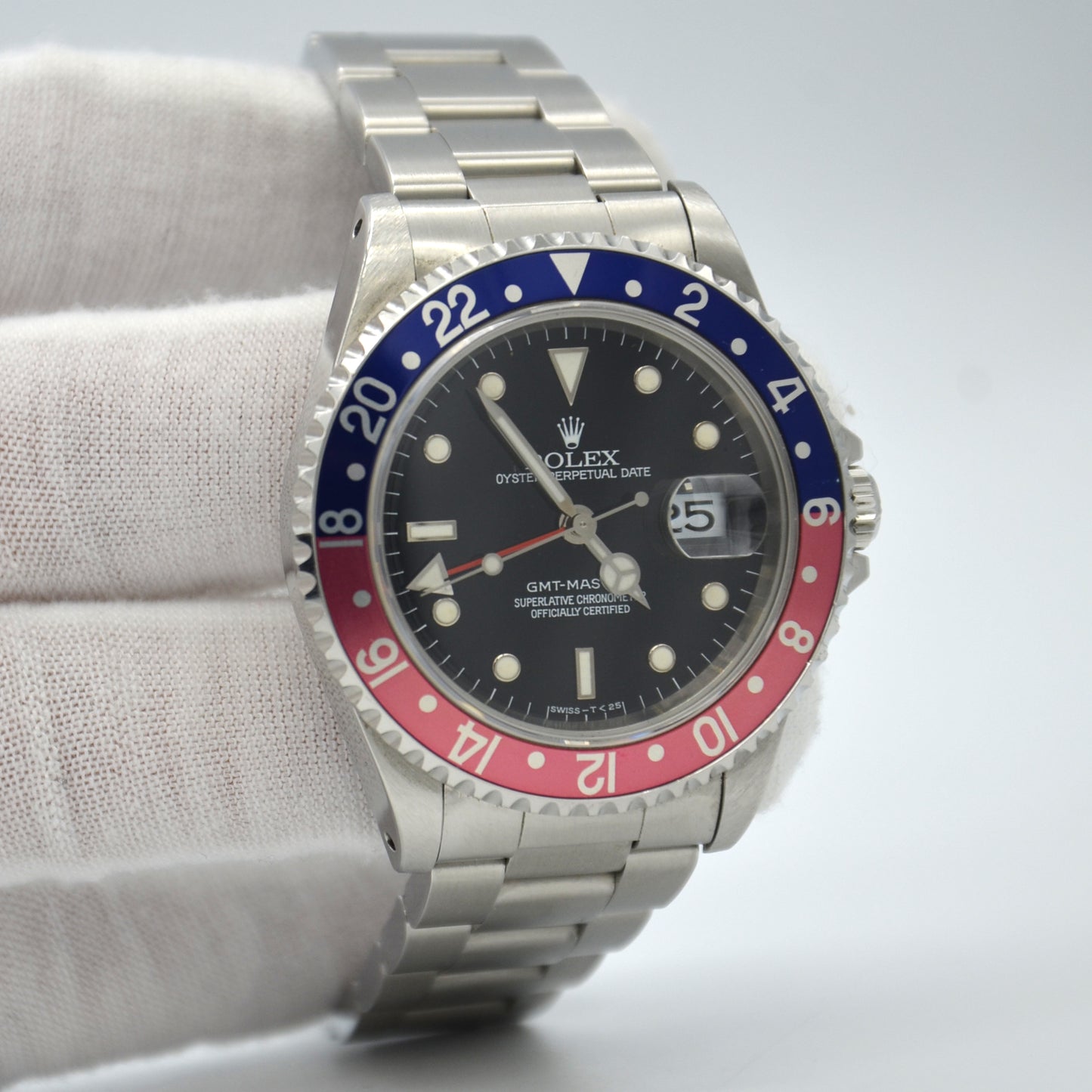 Rolex GMT-Master 16700 'PEPSI' 40mm Blue Red Black Stainless Steel