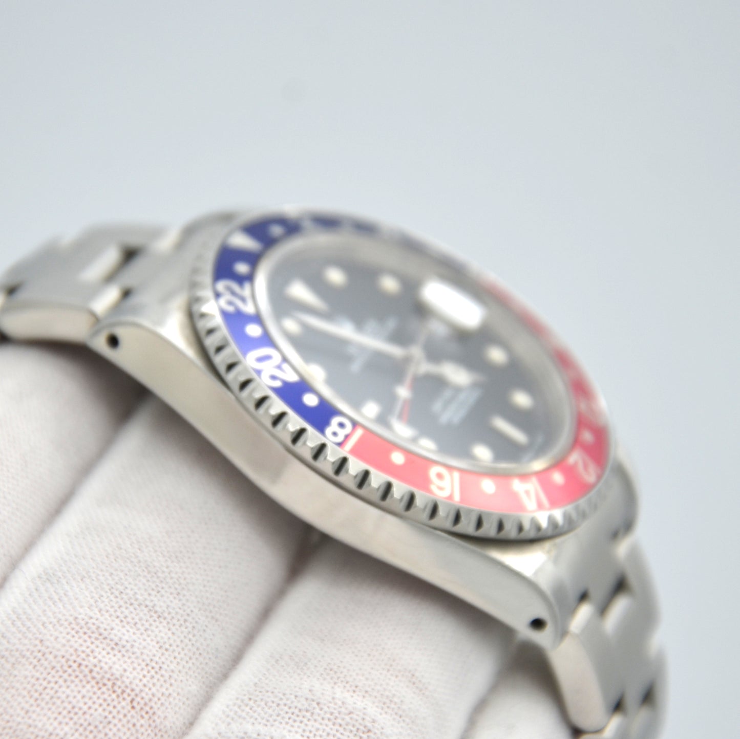 Rolex GMT-Master 16700 'PEPSI' 40mm Blue Red Black Stainless Steel