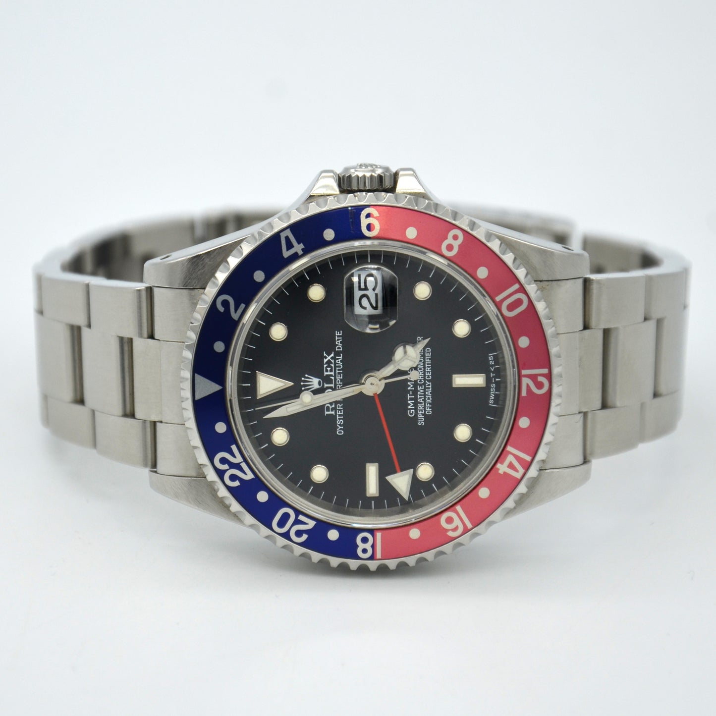 Rolex GMT-Master 16700 'PEPSI' 40mm Blue Red Black Stainless Steel