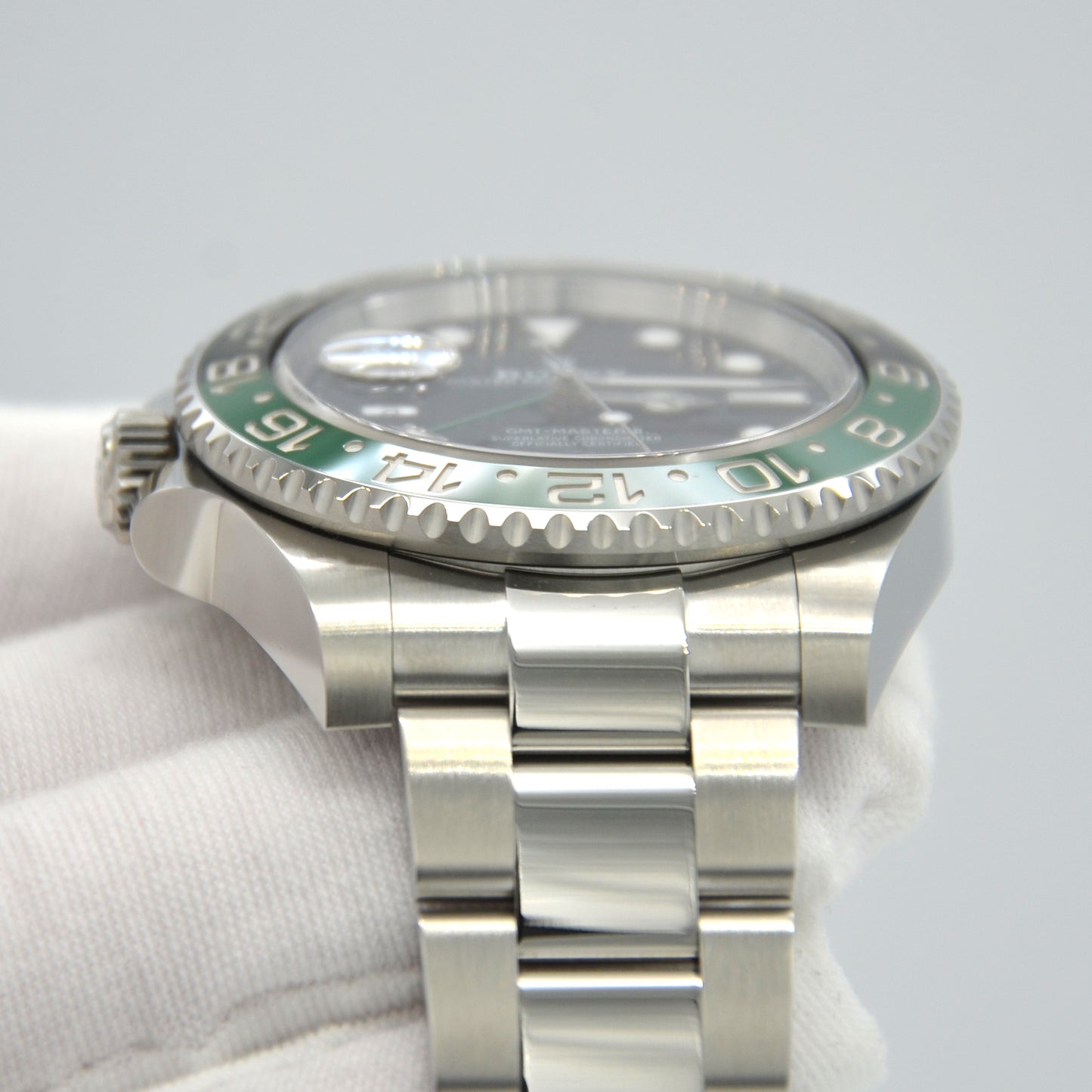 Rolex GMT-Master II Lefty 126720VT Automatic Black Dial Sprite Bezel Men's Watch