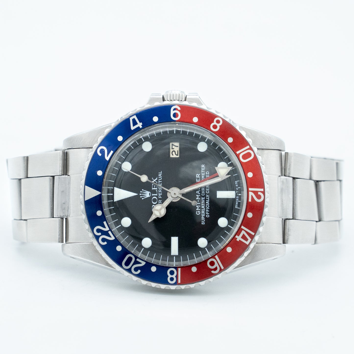 Rolex GMT-Master Pepsi 40mm Ref.1675 with Original Box & Papers 1971