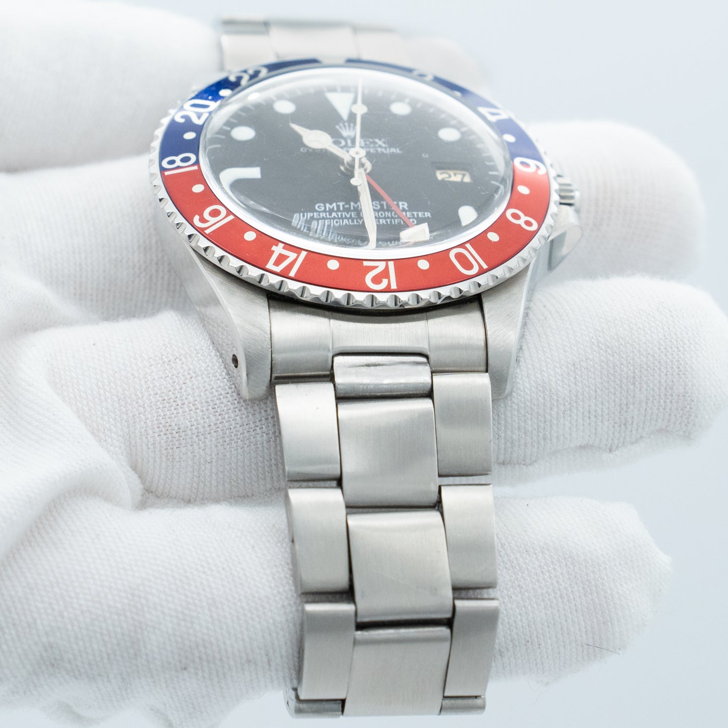 Rolex GMT-Master Pepsi 40mm Ref.1675 with Original Box & Papers 1971