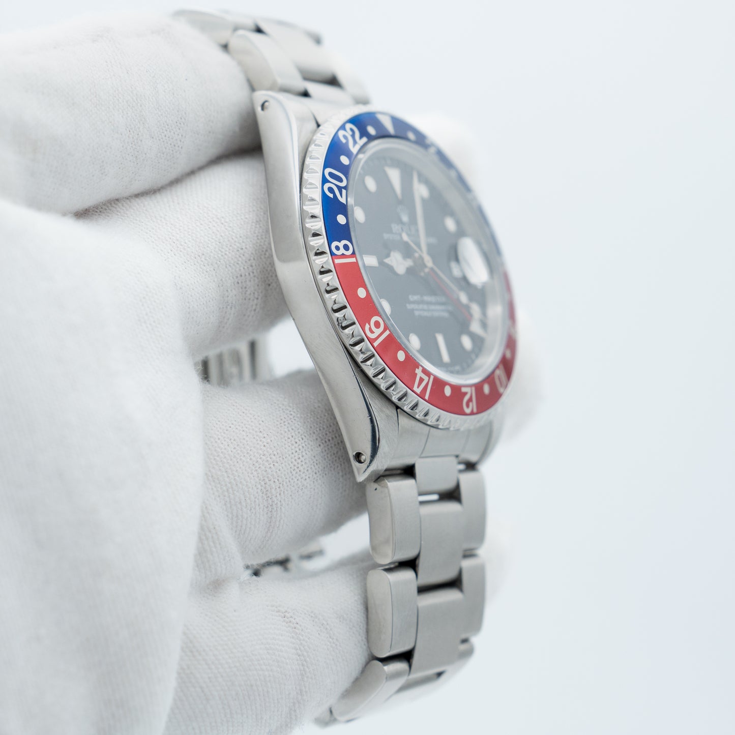 Rolex GMT-Master Pepsi Black Dial Steel 40mm 16700 1993