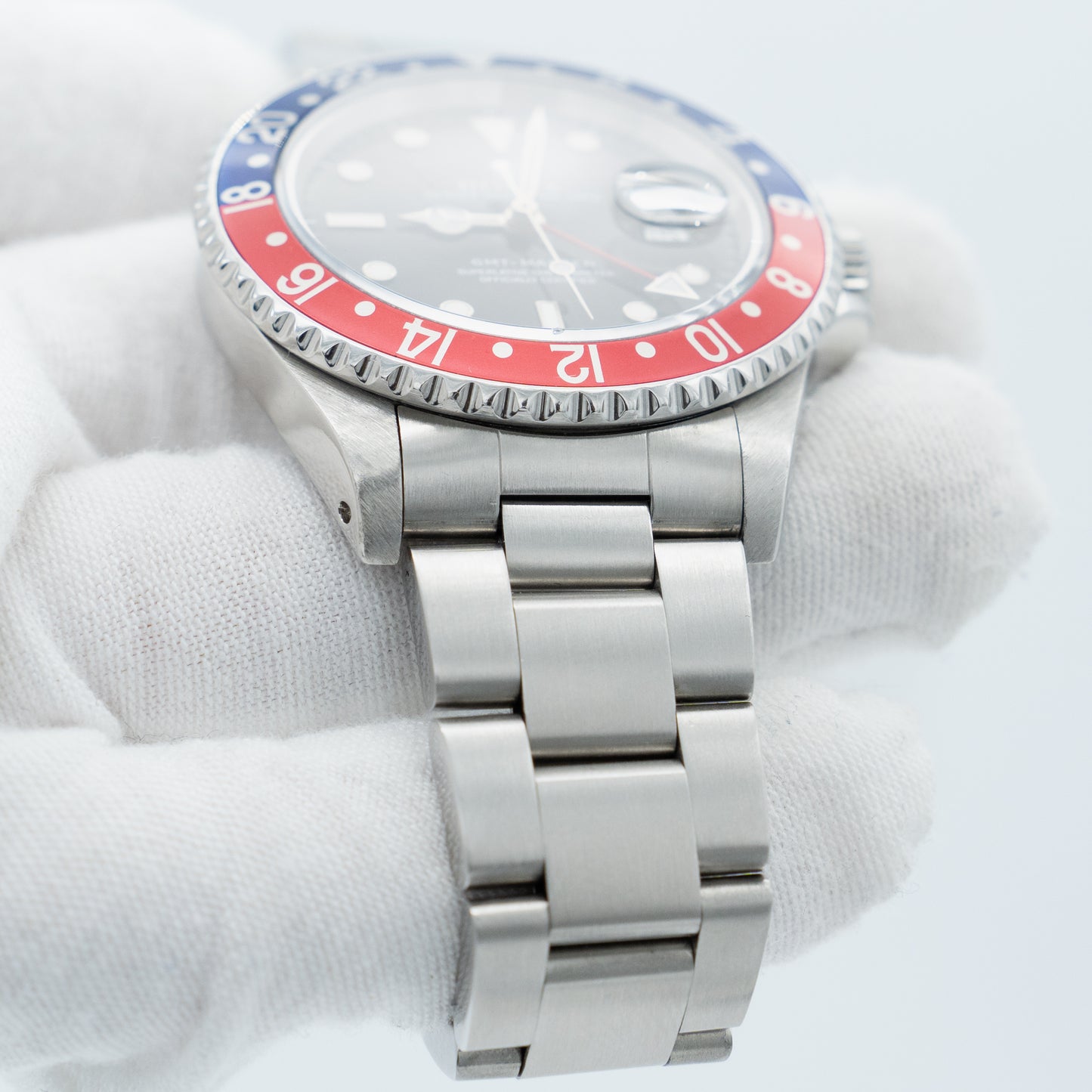 Rolex GMT-Master Pepsi Black Dial Steel 40mm 16700 1993