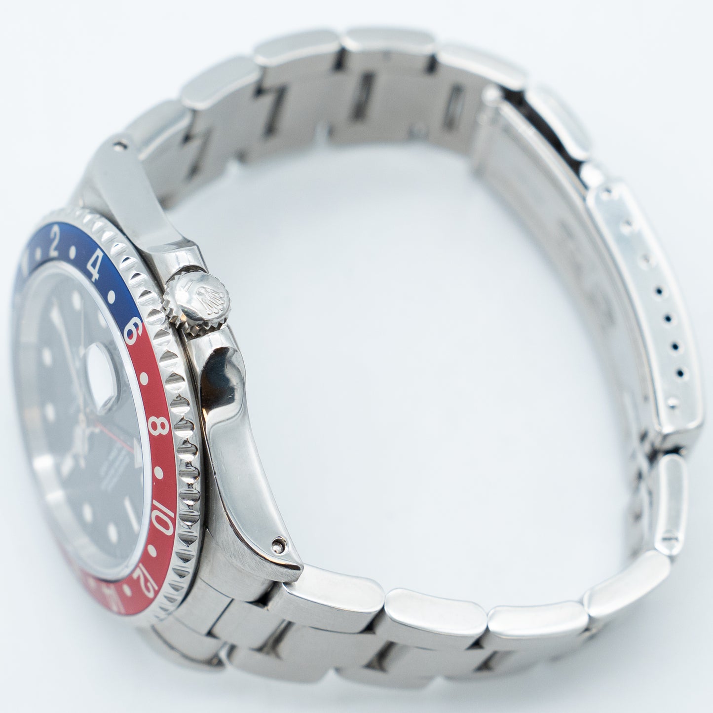 Rolex GMT-Master Pepsi Black Dial Steel 40mm 16700 1993