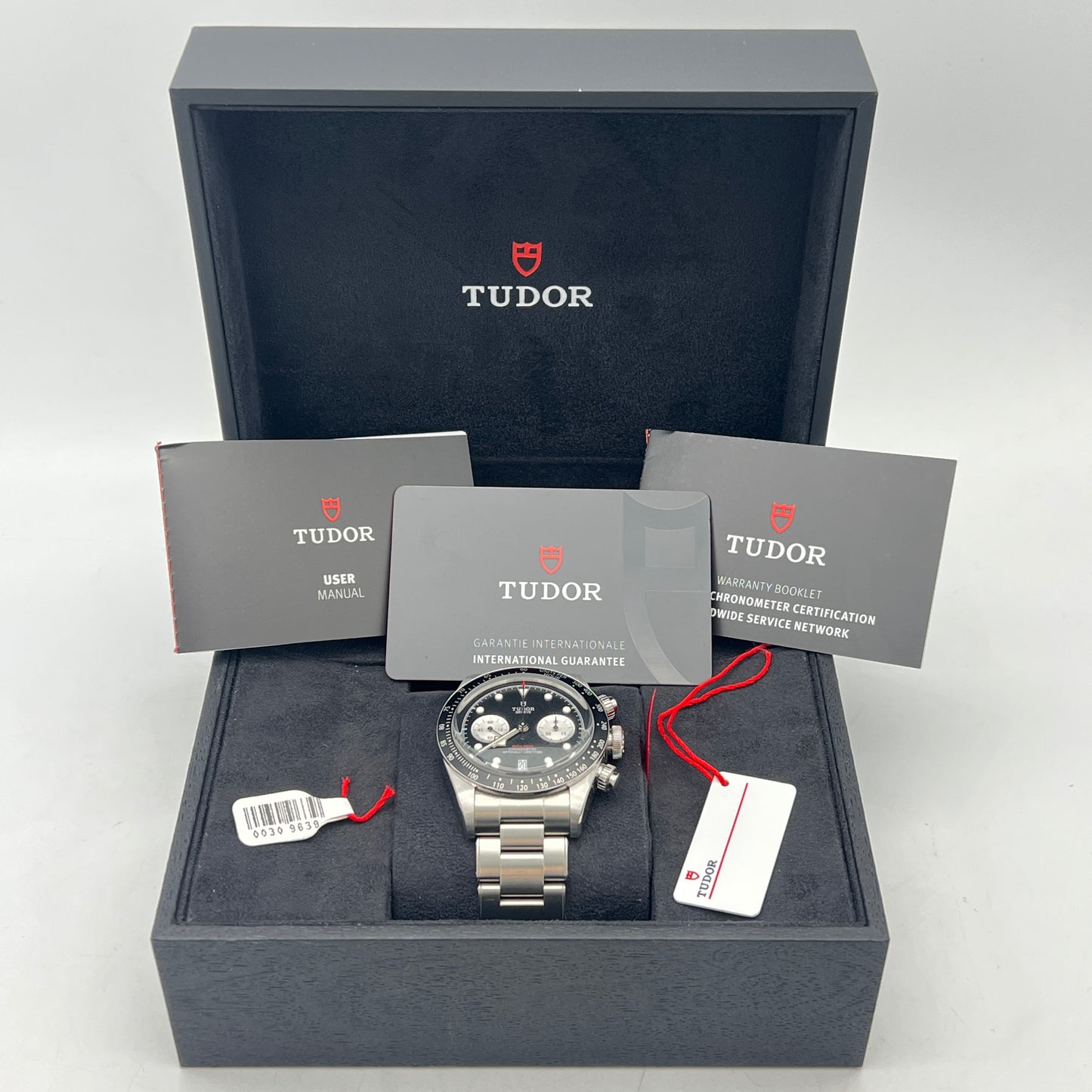 Tudor Black Bay Chronograph Black Dial 41mm Steel 79360N