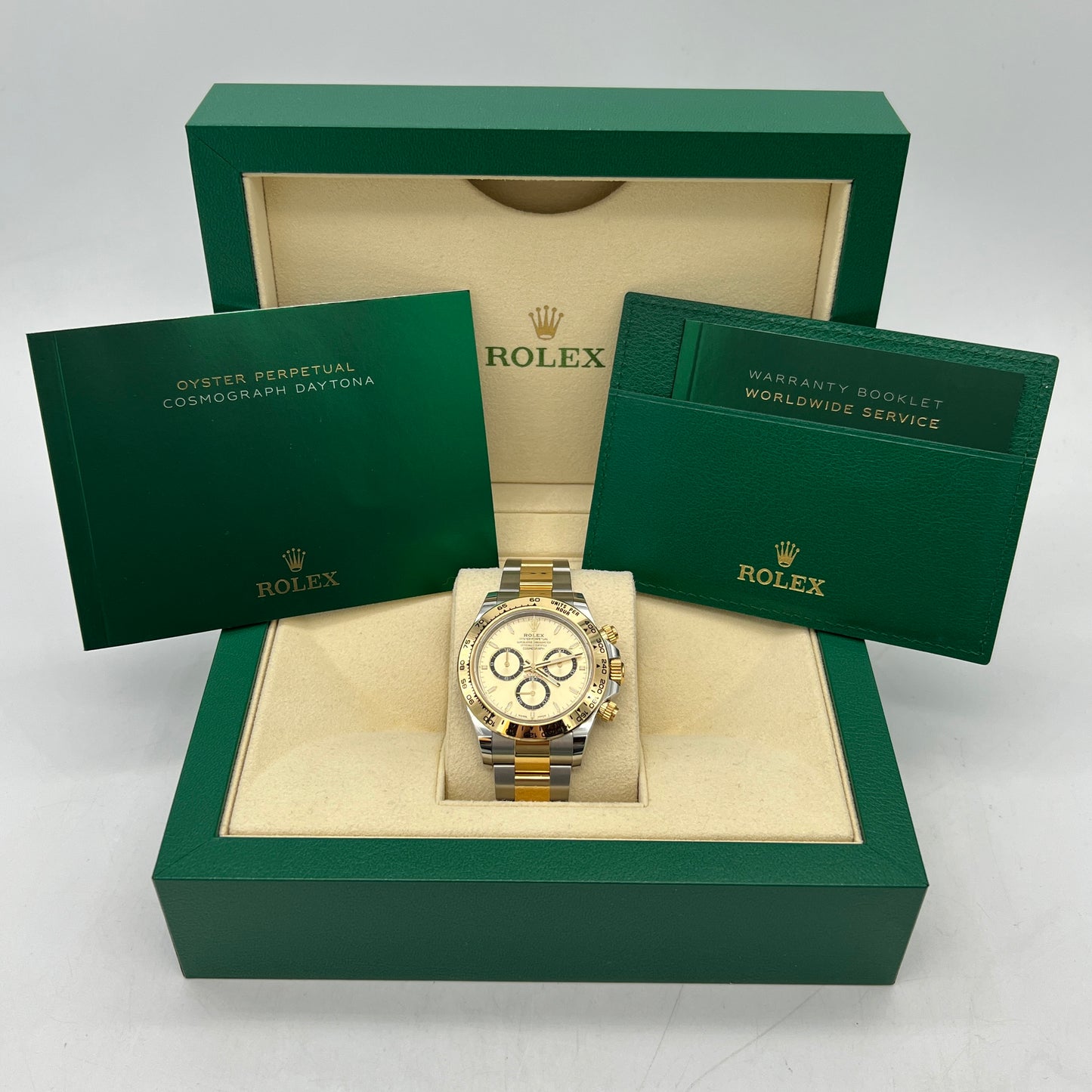 Rolex Daytona 40mm 126503 Two-Tone Champagne Dial Steel Yellow Gold