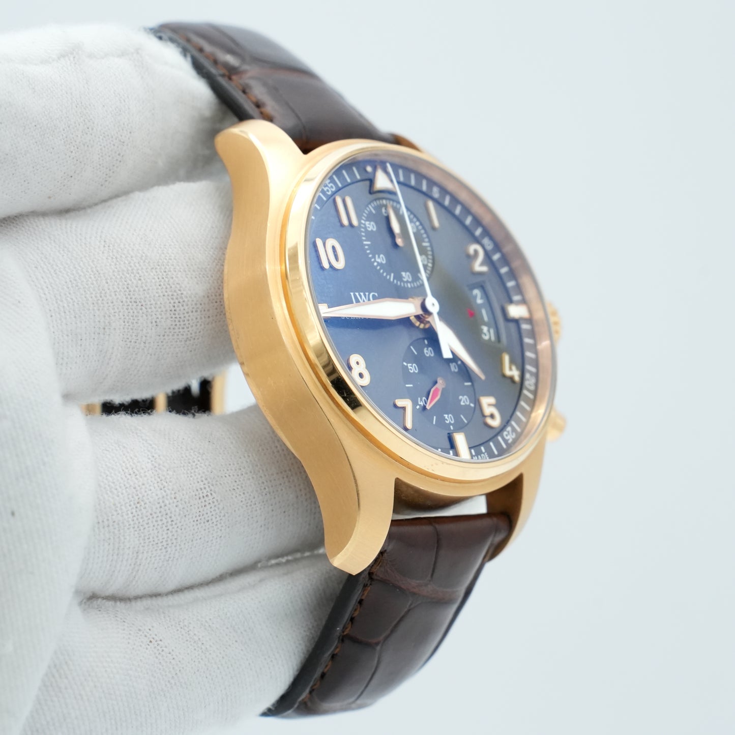 IWC Spitfire chronograph IW387803 Men's Watch in 18kt Rose Gold