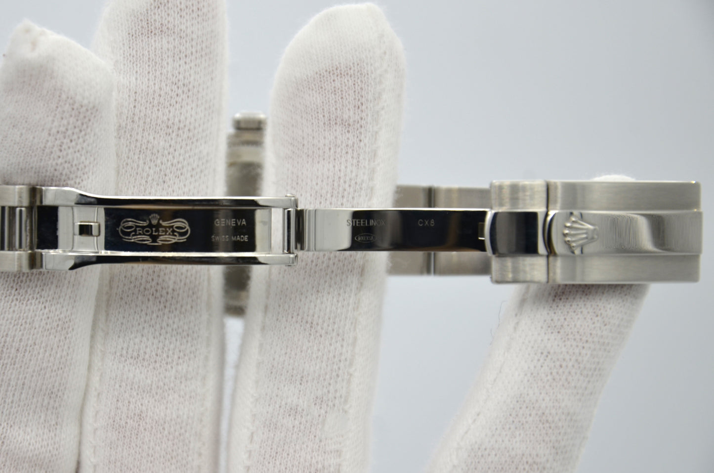 Rolex Datejust 26mm Steel Rhodium Dial Ladies Automatic Watch 179160