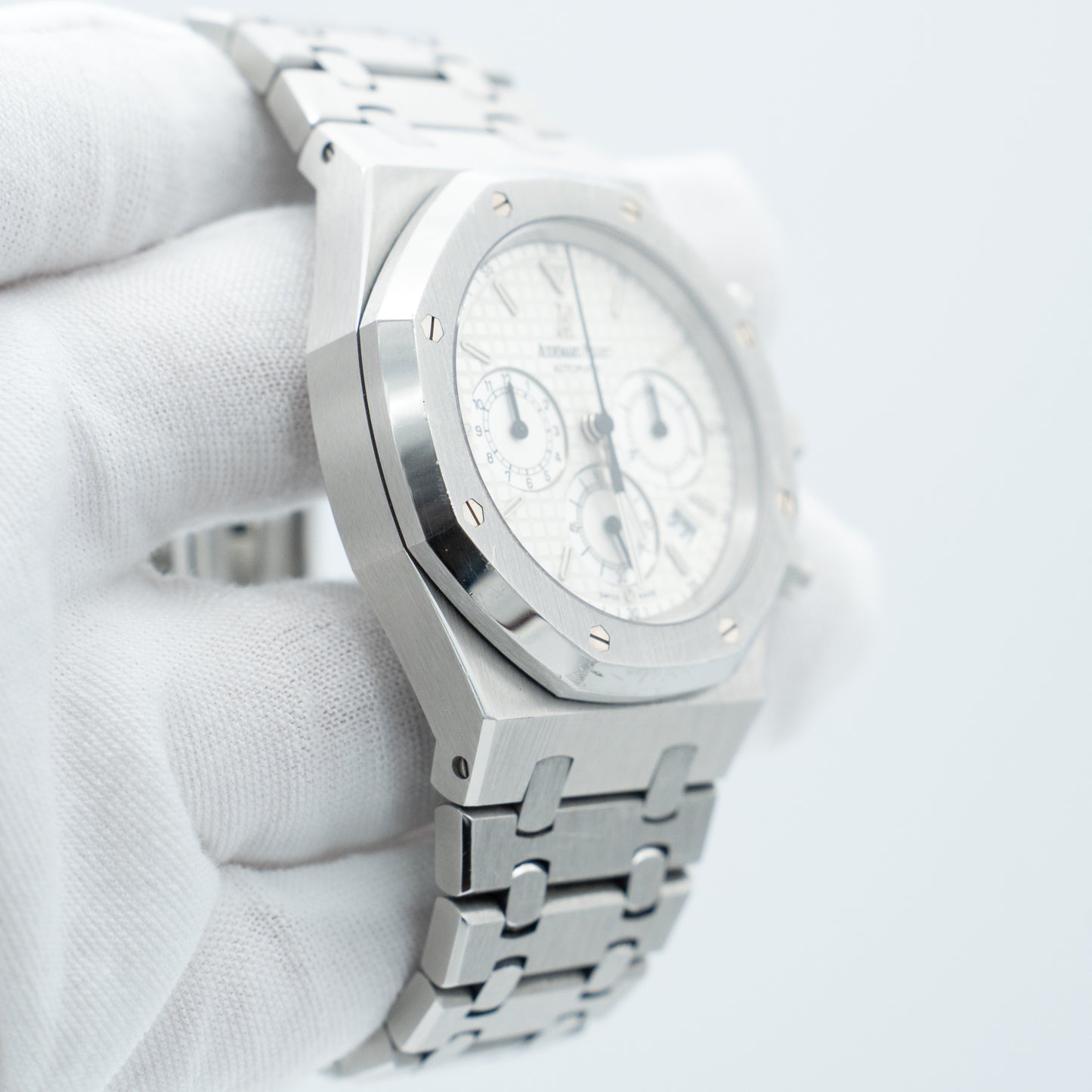 Audemars Piguet Royal Oak Chronograph White Dial Steel 25860ST