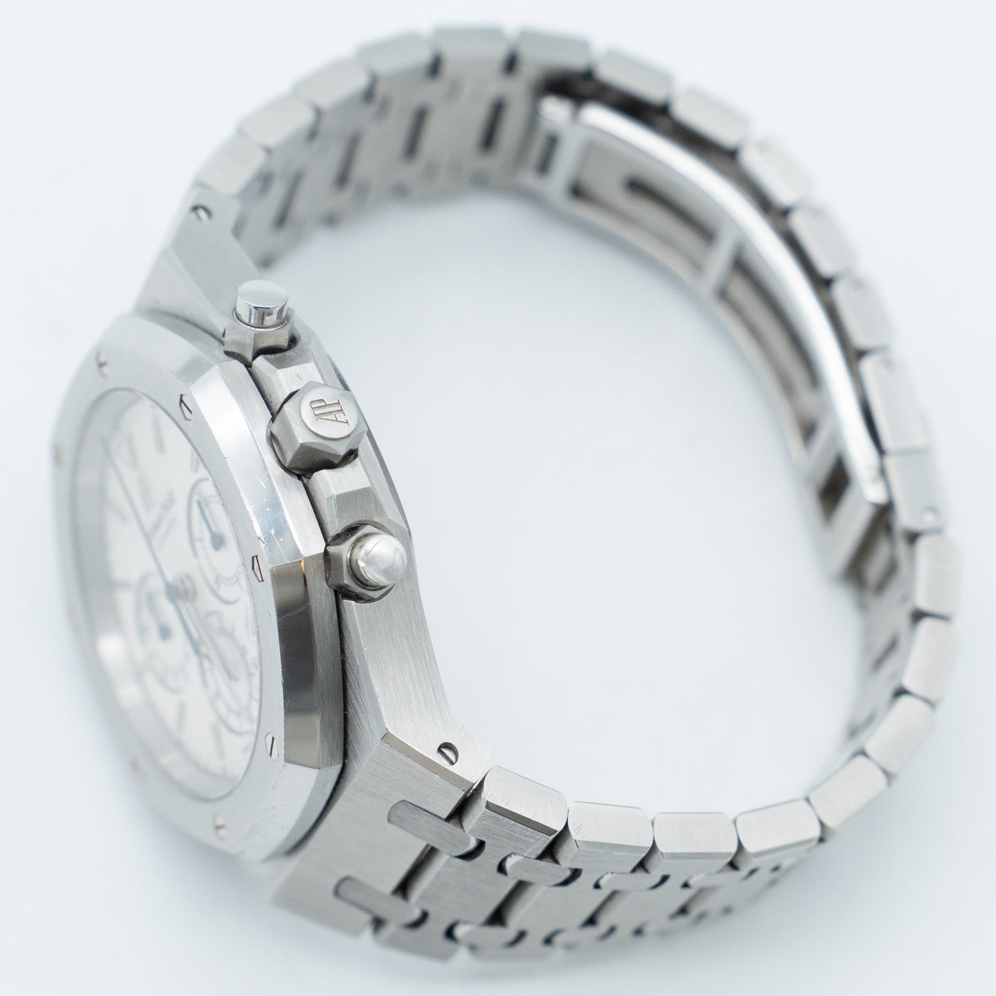 Audemars Piguet Royal Oak Chronograph White Dial Steel 25860ST