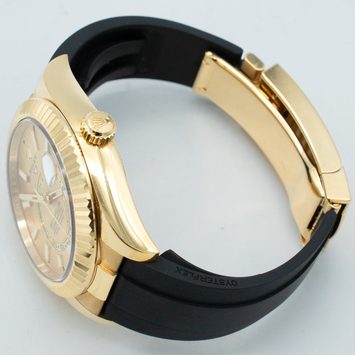 Rolex Sky-Dweller 42mm 326238 Yellow Gold Oyster Flex Champagne Dial 2023