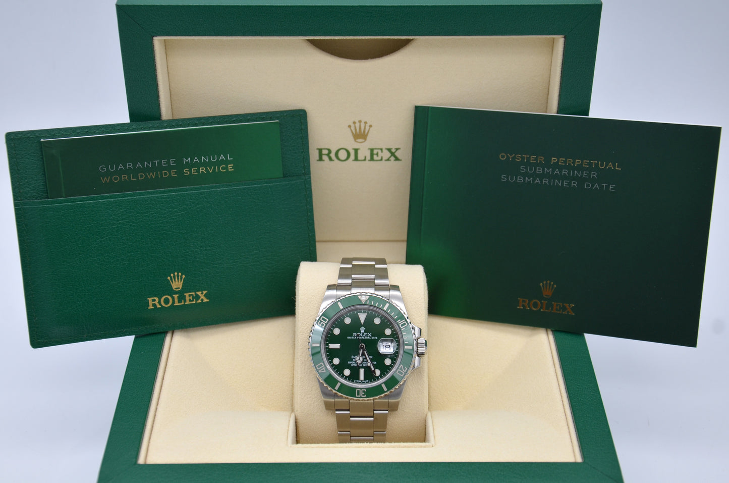 Rolex Submariner Hulk Ceramic/Steel Watch 116610LV