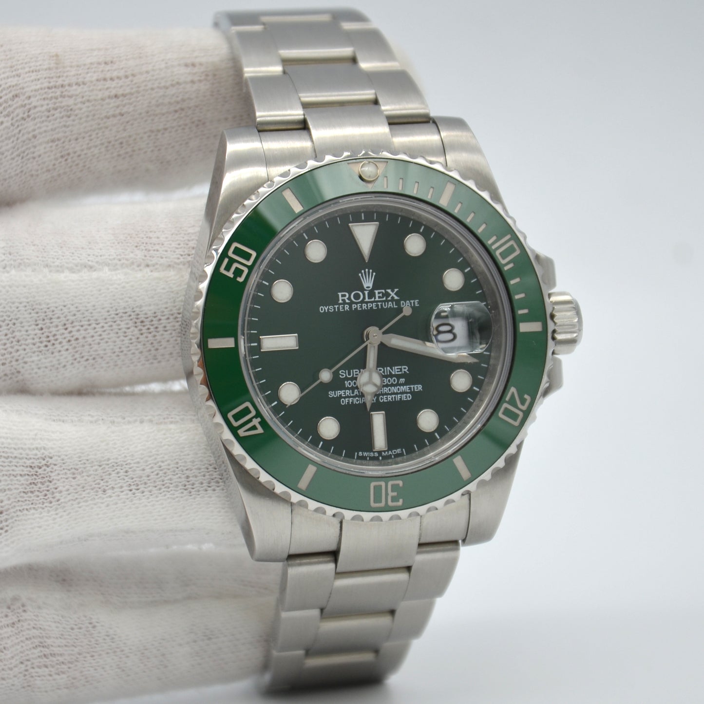 Rolex Submariner Hulk Ceramic/Steel Watch 116610LV