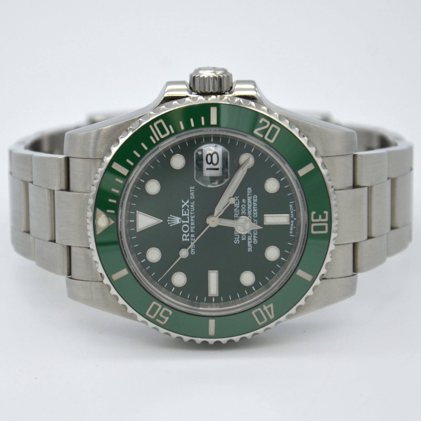 Rolex Submariner Hulk Ceramic/Steel Watch 116610LV