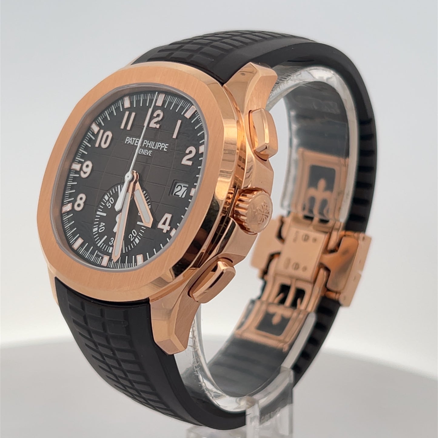 Patek Philippe Aquanaut 5968R-001 Chronograph Rose Gold Brown Dial