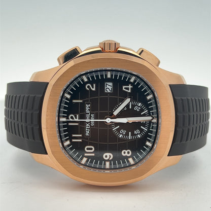 Patek Philippe Aquanaut 5968R-001 Chronograph Rose Gold Brown Dial