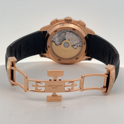 Patek Philippe Aquanaut 5968R-001 Chronograph Rose Gold Brown Dial