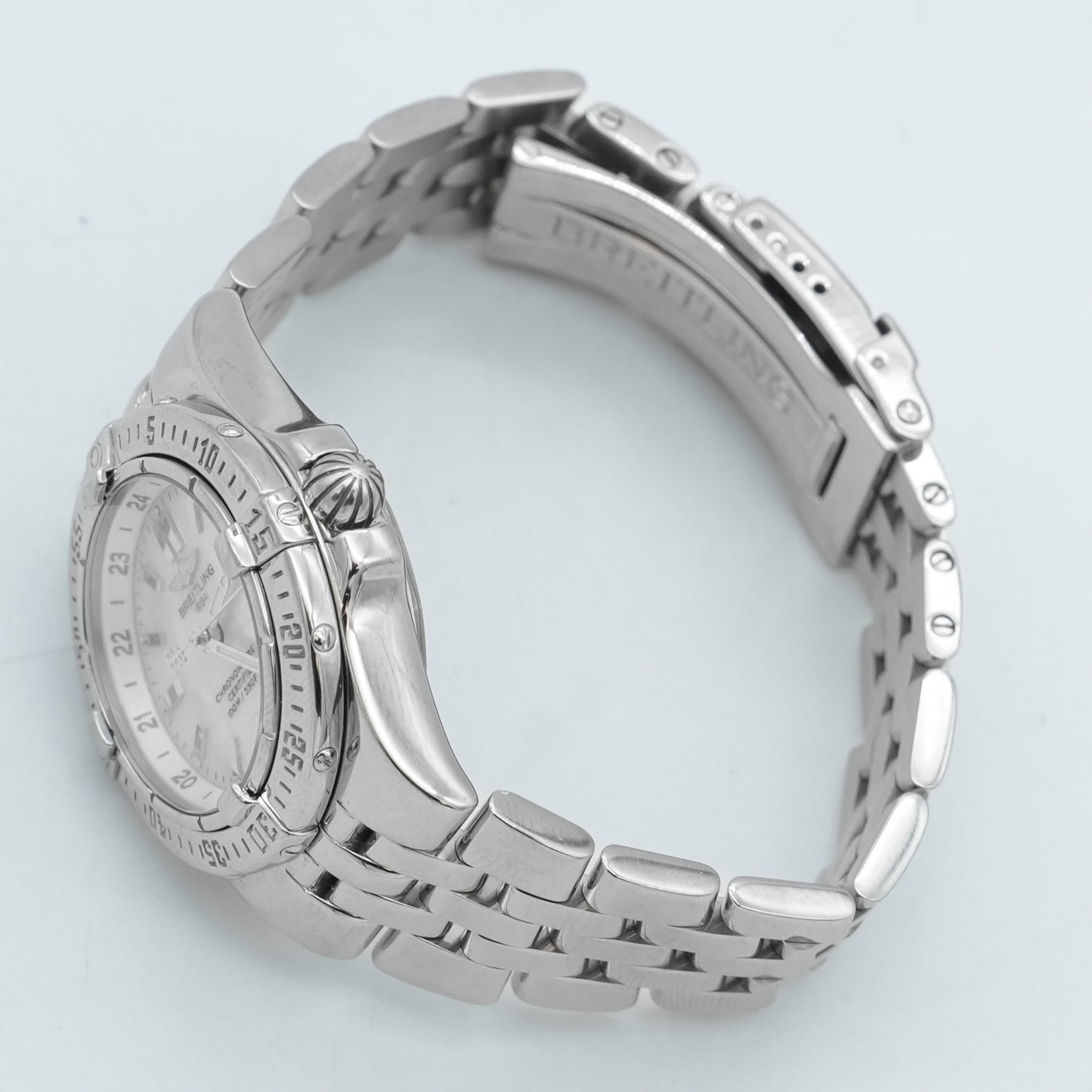 Breitling Starliner A71340 Quartz Women's Watch Mother of Pearl stainless steel