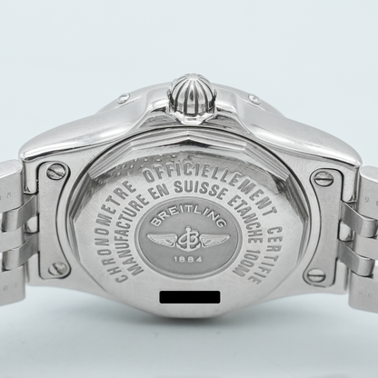 Breitling Starliner A71340 Quartz Women's Watch Mother of Pearl stainless steel