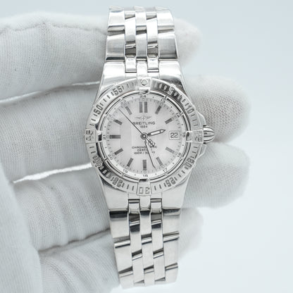Breitling Starliner A71340 Quartz Women's Watch Mother of Pearl stainless steel