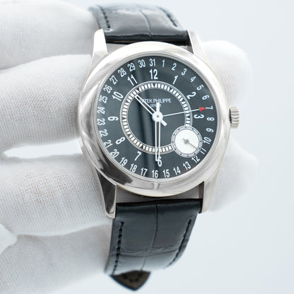 Patek Philippe Calatrava Automatic Men's 18kt White Gold Watch 6006G-001