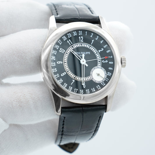 Patek Philippe Calatrava Automatic Men's 18kt White Gold Watch 6006G-001