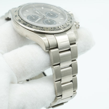 Rolex Cosmograph Daytona, 40mm White Gold/Silver Dial 116509
