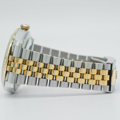 Rolex Datejust 126331 WIMBLEDON Dial Jubilee Bracelet with Fluted Bezel