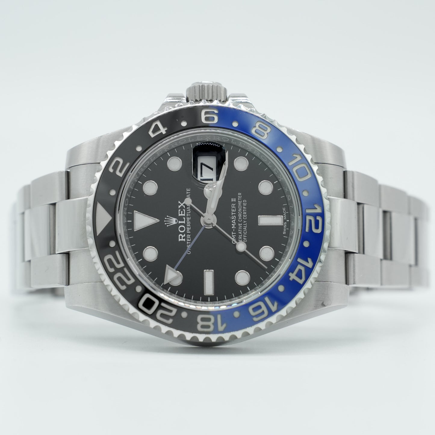 Rolex GMT-Master II BATMAN Stainless Steel Blue Black OYSTER 40mm 116710BLNR