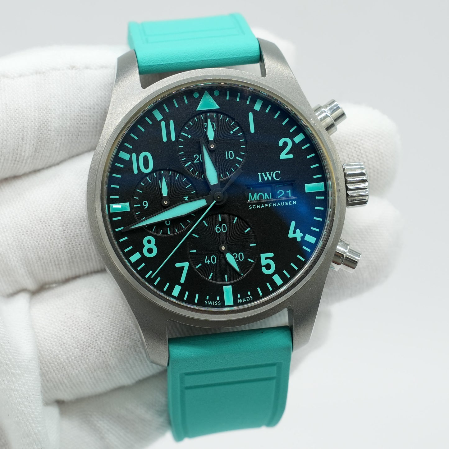 IWC Pilot Chronograph F1 AMG Petronas 41mm IW388108 B&P 2022