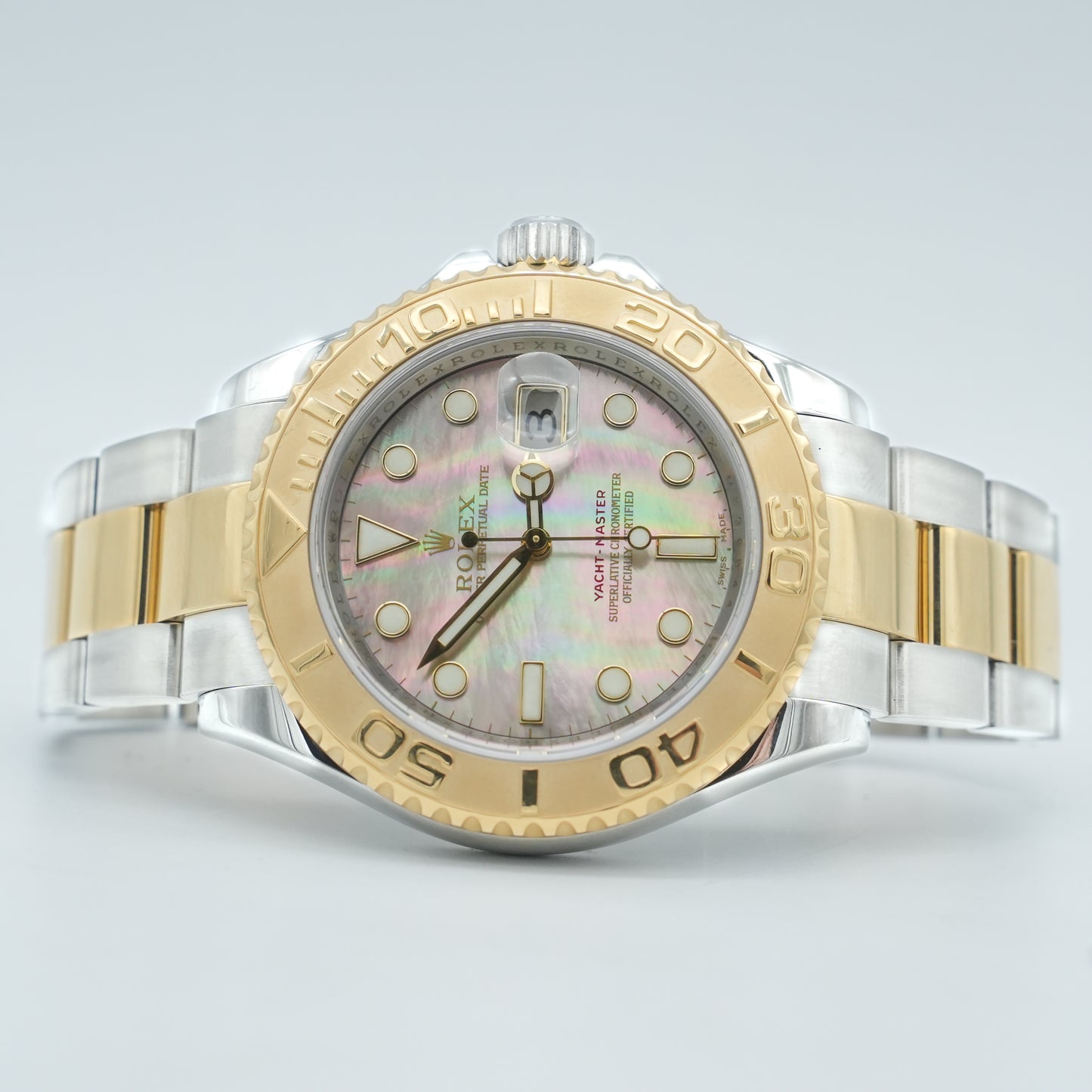 Rolex Yacht Master 40mm 16623 Tahitian MOP Steel/Gold 2009