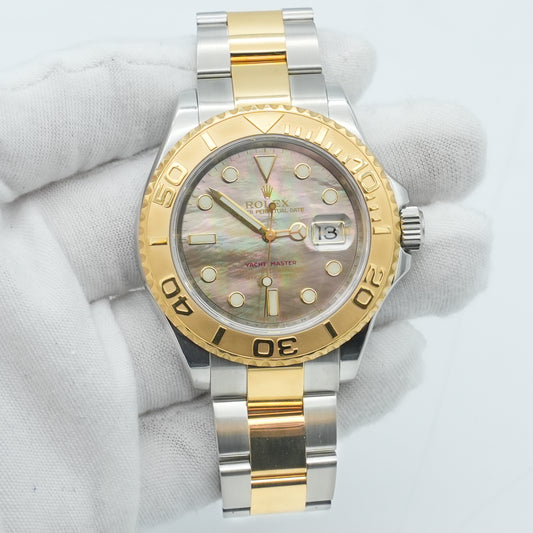 Rolex Yacht Master 40mm 16623 Tahitian MOP Steel/Gold 2009