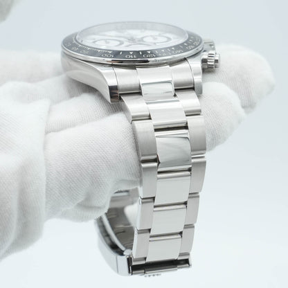 Rolex Cosmograph Daytona 126500LN Panda White Dial B&P
