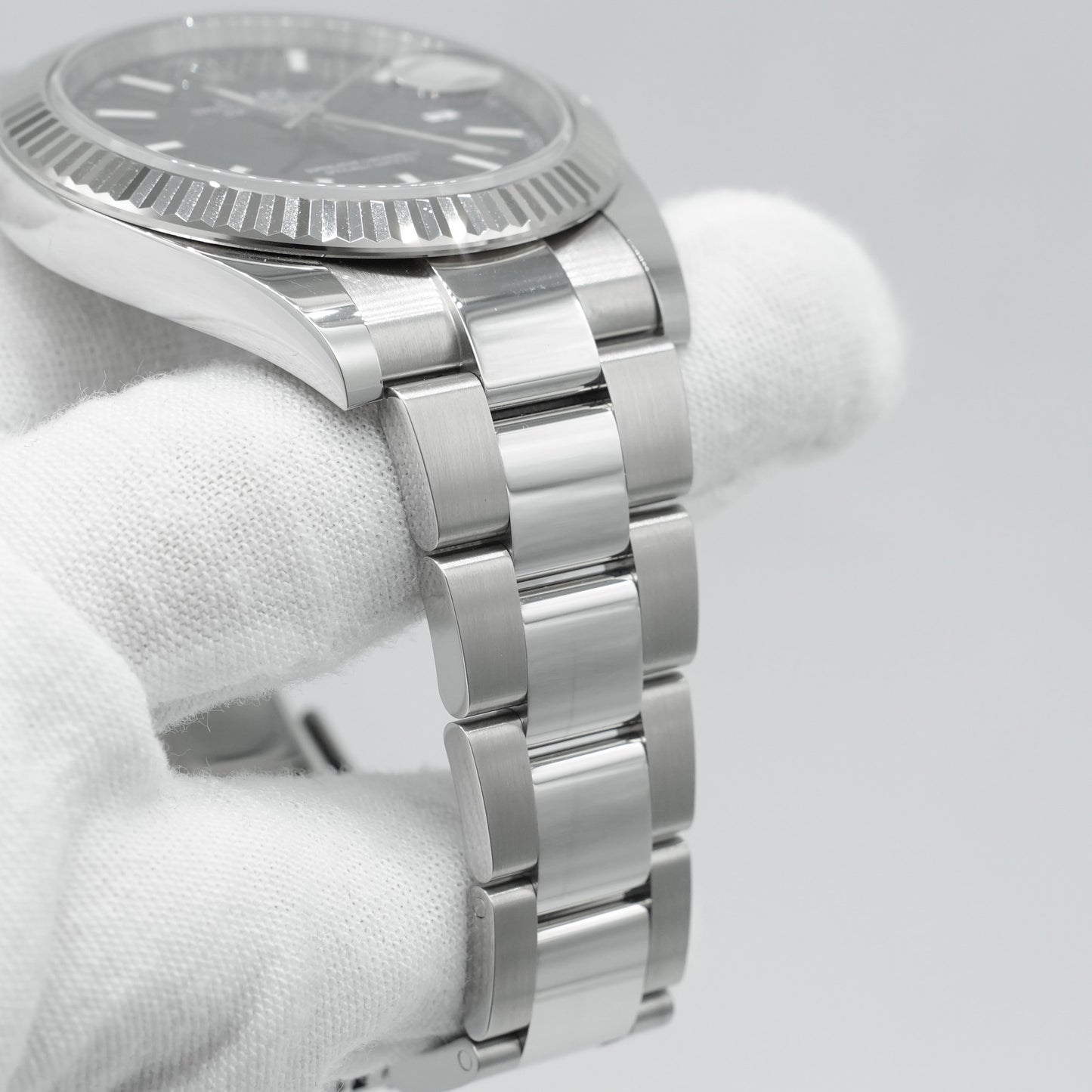 Rolex Datejust Black Dial 126334 Fluted Bezel Jubilee Bracelet 41MM 2021