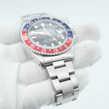 Rolex GMT-Master Pepsi  40mm Men's Automatic Watch 1675 Ebay Authentication Card