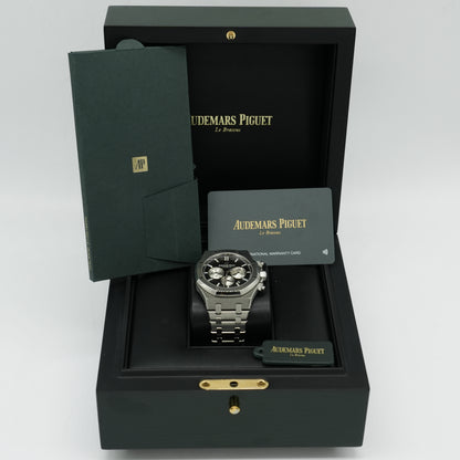 Audemars Piguet Royal Oak Chrono Steel Mens Watch 26331ST.OO.1220ST.02 BP