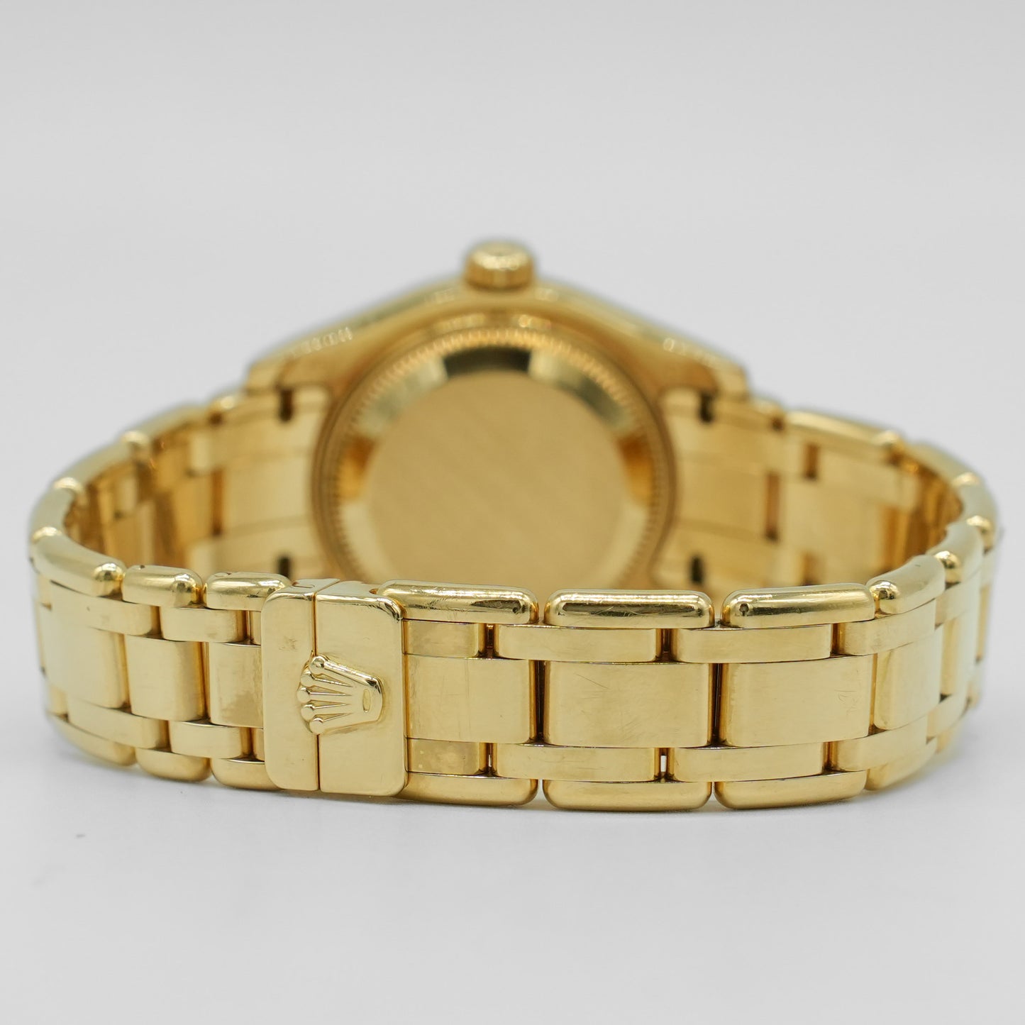 Rolex 18K Yellow Gold 80298 Lady-Datejust Pearlmaster with 2023 Service Card