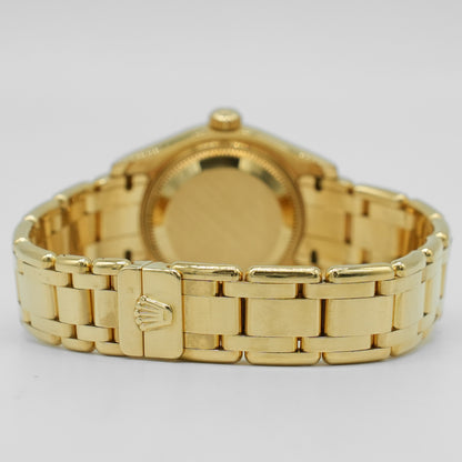 Rolex 18K Yellow Gold 80298 Lady-Datejust Pearlmaster with 2023 Service Card